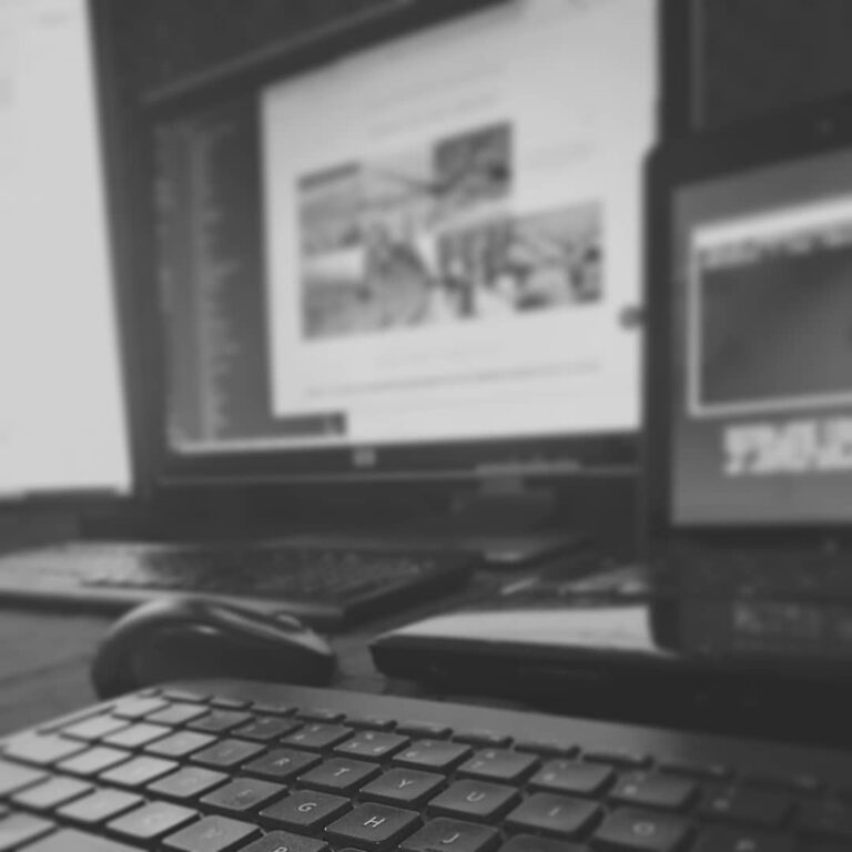 Prace administracyjne na stronach internetowych